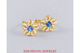 Bông bật hoa hột xanh